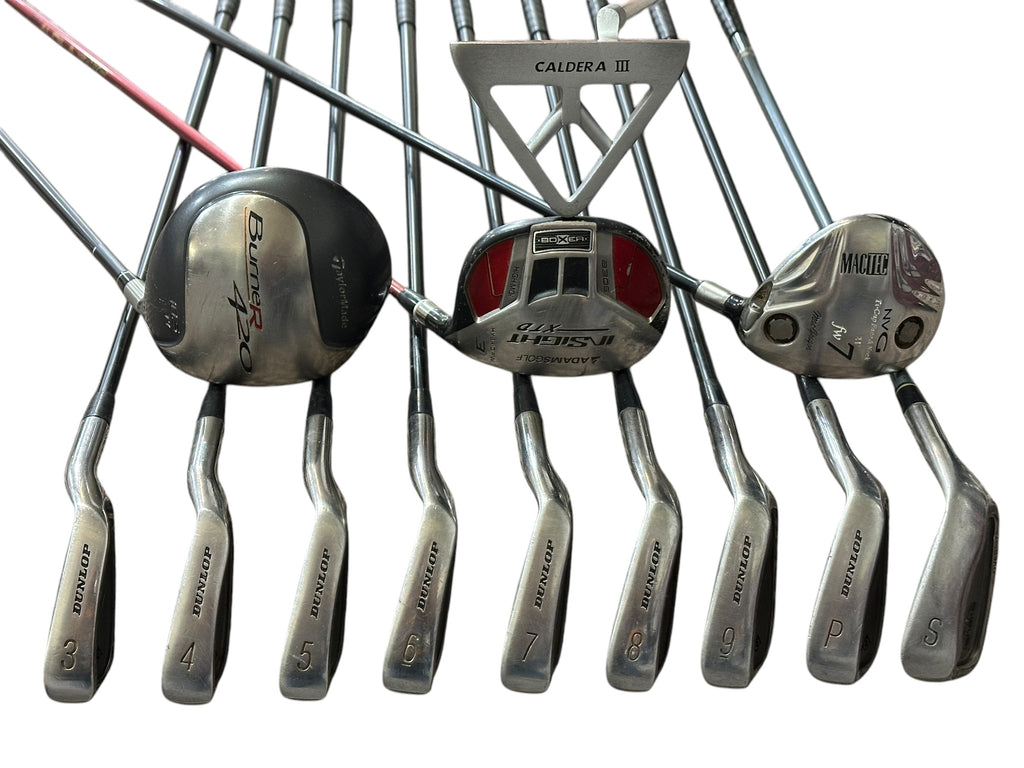 TaylorMade Adams Dunlop Men's Right Hand Golf Club Set R Flex SET-120524T01