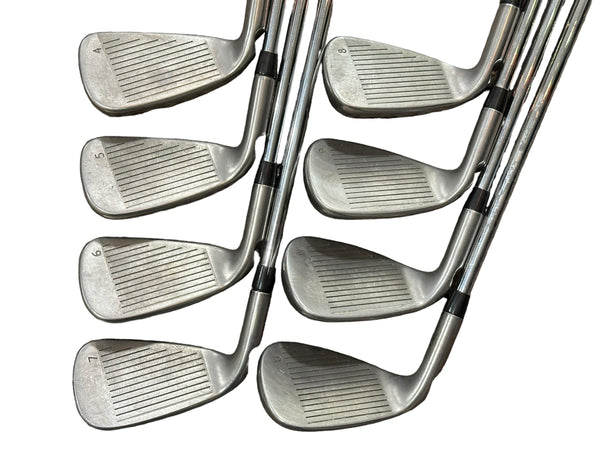 Ping G Yellow Dot Iron Set 4-UW AWT 2.0 S Flex Shafts Golf