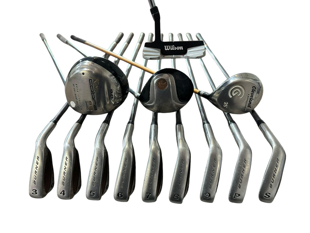 Cobra Cleveland TaylorMade MRH Golf Club Set +1" Stiff Flex SET-061825T08