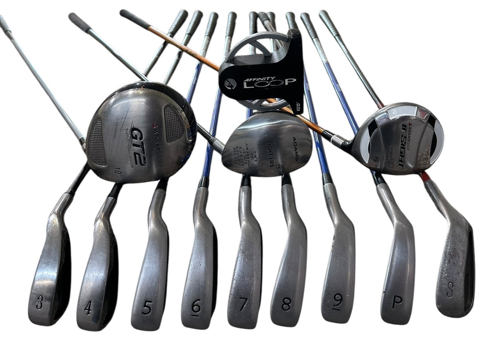 Adams Turbo Power MRH Complete Golf Club Set +1/2" R Flex SET-072425T01