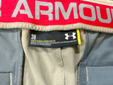 Under Armour Men's Golf Shorts Size 38 Tan Made in Bangladesh