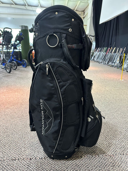Sun Mountain C130 Cart Bag 14-Way Divider 10 Pockets Strap Handle