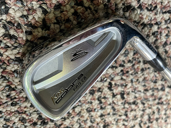超希少名器！レフティKING COBRA PRO CB #4-P DG300 King Cobra Pro CB Forged 30° 6 Iron Project X 5.5 R Flex Shaft