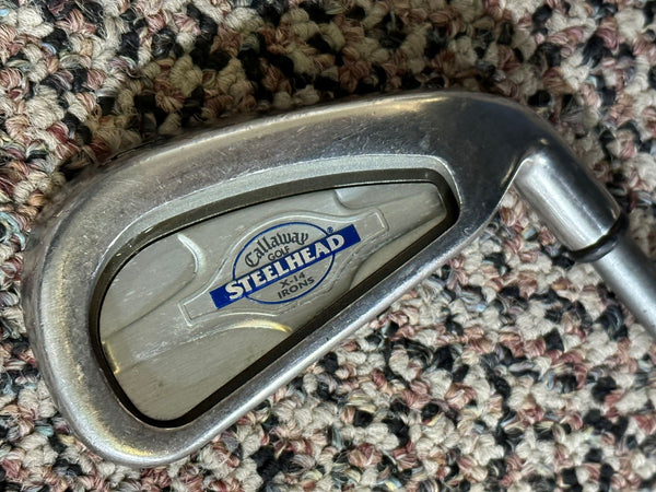 Callaway - 8195 Callaway STEELHEAD X-14 レフティ 左 10本 Callaway Steelhead X-14 5 Iron Regular Graphite 0737481