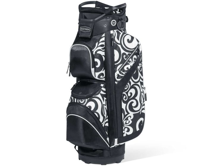 Datrek DG Lite II Cart Bag Mod Squad Black & White Divider Top Lightweight 4.2 lbs