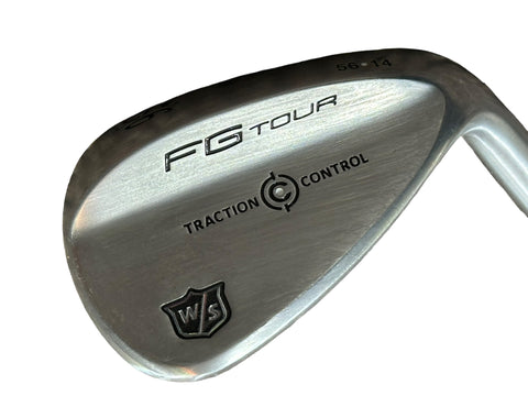 Wilson Staff FG Tour Traction Control 56° SW DG Wedge Flex Shaft Lamkin Grip