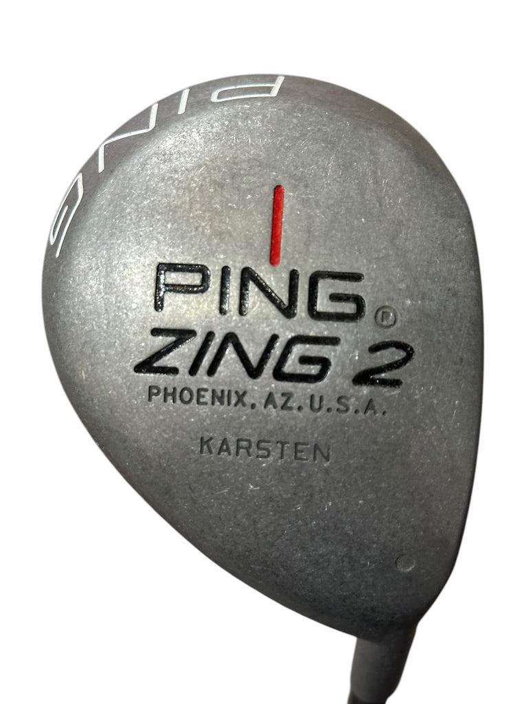 Ping Zing 2 RED DOT 1 Driver Karsten 101 Regular Flex Shaft Ping Dylagrip Grip