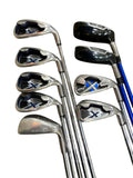 Cleveland, Callaway and TaylorMade Complete Set #081826P02 S Flex +1" Length