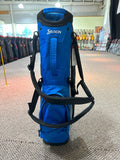 Srixon Stand Bag 6-Way Divider 6 Pockets Harness Carry Handle Blue/Black