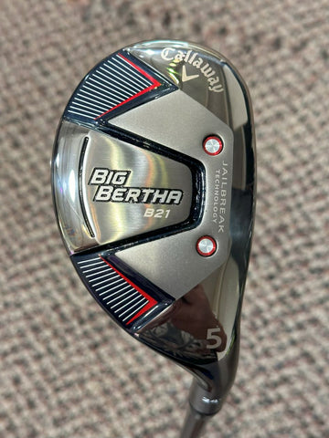 Callaway Big Bertha B21 24° 5 Hybrid RCH65 Senior Flex Shaft Callaway Grip