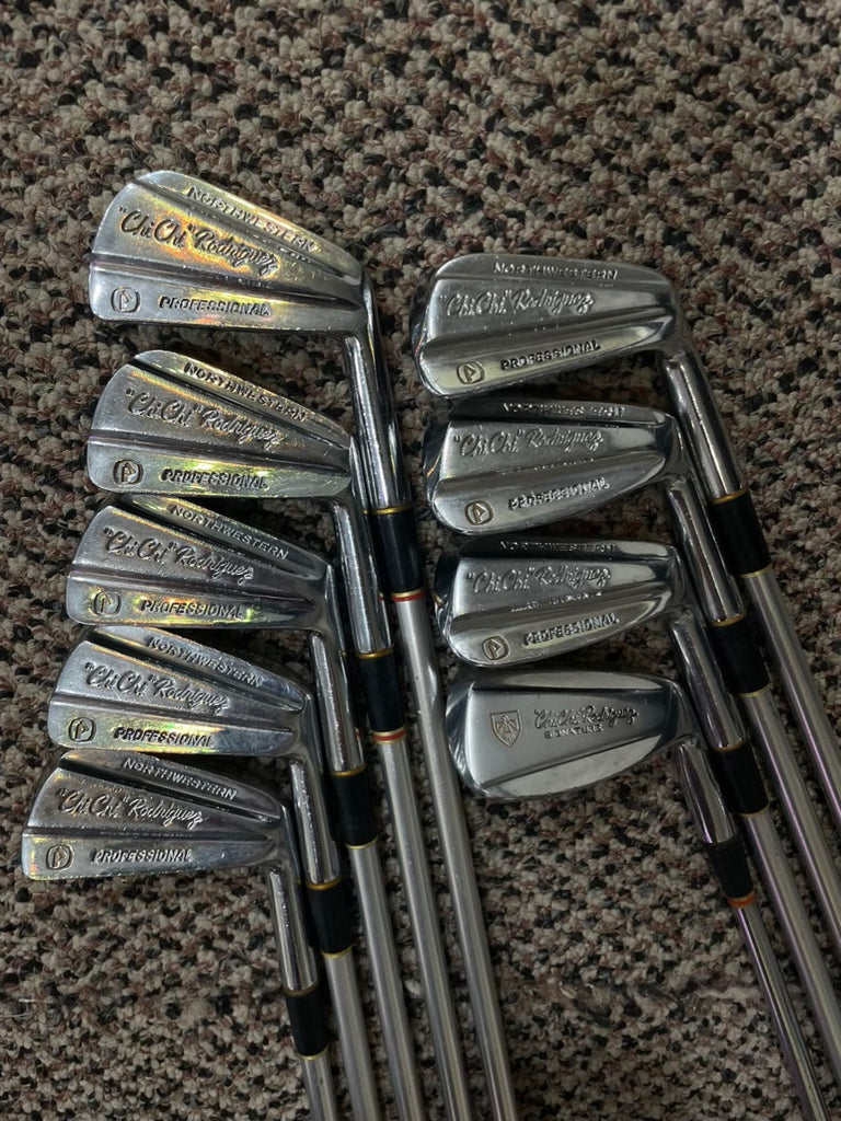 Northwestern "Chi Chi" Rodriguez Aluminum Shaft Iron Set 2-PW R Flex