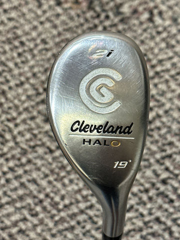Cleveland Halo 19° 2i Hybrid Dynamic Gold S300 S Flex Shaft Golf Pride MCC Grip