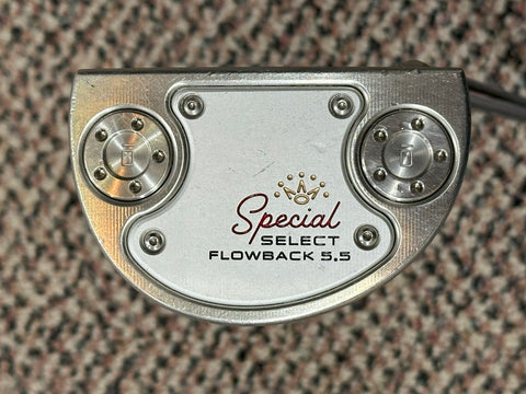 Scotty Cameron Special Select Flowback 5.5 35" Putter SC Shaft Golf Pride Grip