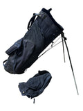 Affinity Stand Bag 6-Way Divider 5 Pockets Harness Handle Blk/Blue