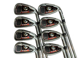 TaylorMade Burner Plus Irons 4-AW +1/2" Burner 85 S Flex Shafts Tour Wrap Grips