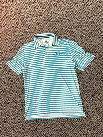Level Wear Large Men's Golf Shirt Made in China 95% Polyester 5% Spandex