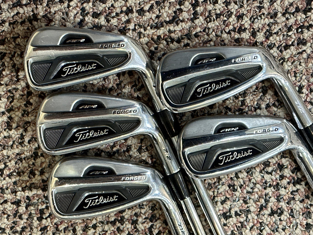 Titleist AP2 712 Iron Set 6-PW DG XP R300 R Flex Shafts Lamkin Crossline Grips