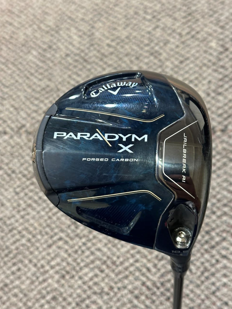 Callaway Paradym X 10.5° Driver MMT 60g X Flex Shaft Lamkin Hybrid Grip