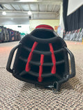 Titleist Cart Bag 14-Way Divider 11 Pocket Strap Handle Rain Hood Red/Wht/Blk