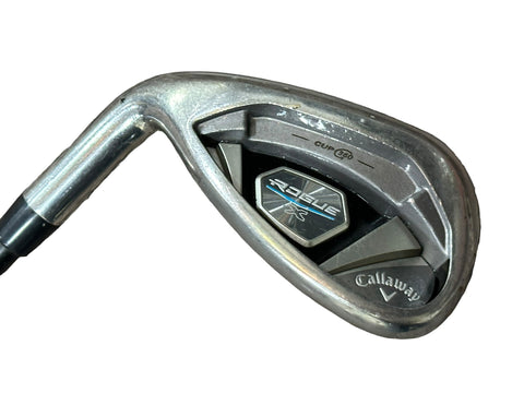 Callaway LH Rogue X +1/2" Gap Wedge Recoil ES F3 R Flex Shaft Lamkin Z5 Grip