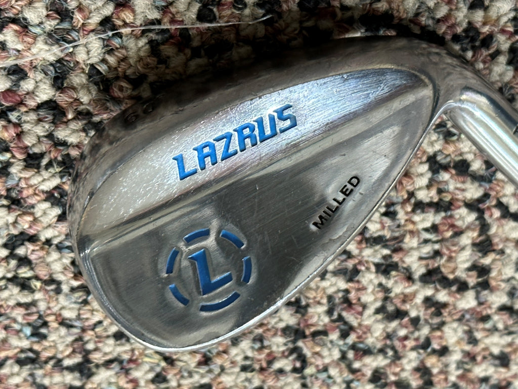 Lazrus Milled Forged 60° Lob Wedge True Temper Stiff Flex Shaft Lazrus Grip