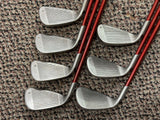 Ping G15 Green Dot Iron Set 5-U +1" TFC149 R Flex Shafts Golf Pride VDR Grips