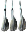 Cleveland REG•588 Tour Wedge Set 52/56/60 TT Wedge Flex Shafts GP CP2 Wrap Grips