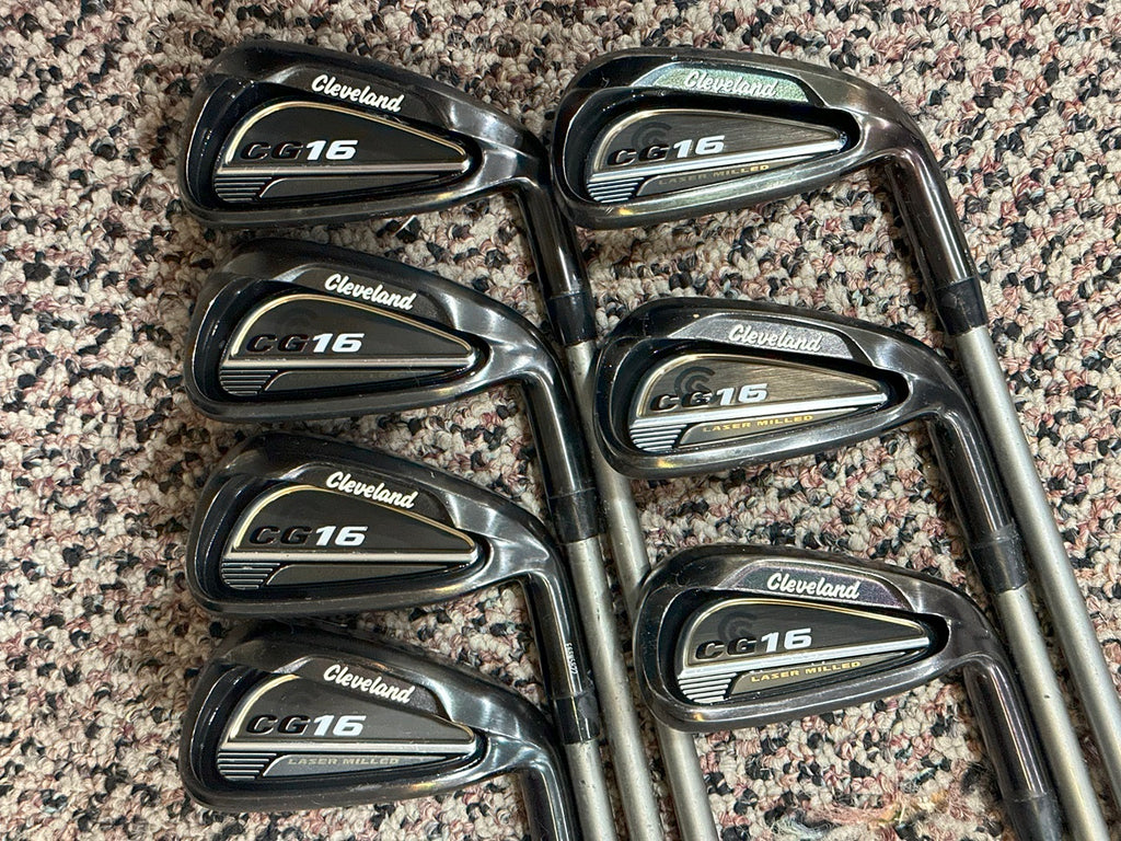 Cleveland CG16 Irons +1/2" 4-PW Bridges Igniter Regular Shafts Tour Velvet Grips