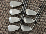 Titleist T300 Iron Set 5-AW AMT Red R300 R Flex Shafts Golf Pride MCC +4 Grips