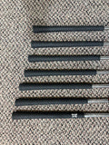 PXG 0311XF Forged Iron Set 4-PW KBS Tour 120 Stiff Flex Shafts Lamkin Z5 Grips