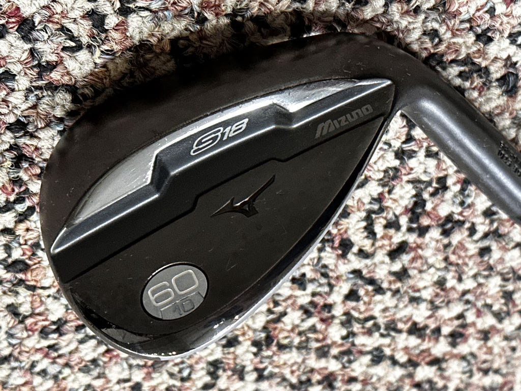 Mizuno S18 60•10 Lob Wedge Project X LZ 115g 5.5 Regular Flex Shaft Callaway Grip
