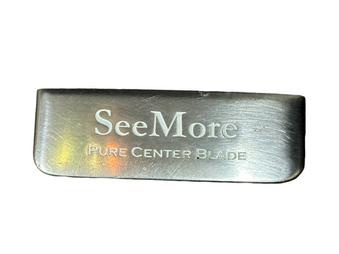 SeeMore Pure Center Blade 36" Putter SeeMore Steel Shaft SeeMore 75 Grip