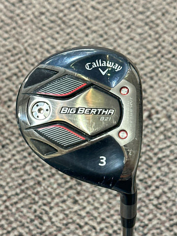 Callaway Big Bertha B21 15° 3 Wood RCH 65 Regular Flex Shaft Callaway Grip