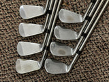 Titleist 620/CB-MB Irons 3-PW +1/2" KBS C-Taper X Flex Shafts Crossline Grips