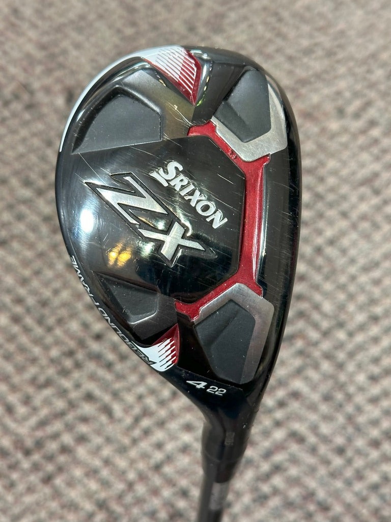 Srixon ZX 22° 4 Hybrid Even Flow Riptide 5.5 80g R Flex Shaft Winn Dri•Tac Grip