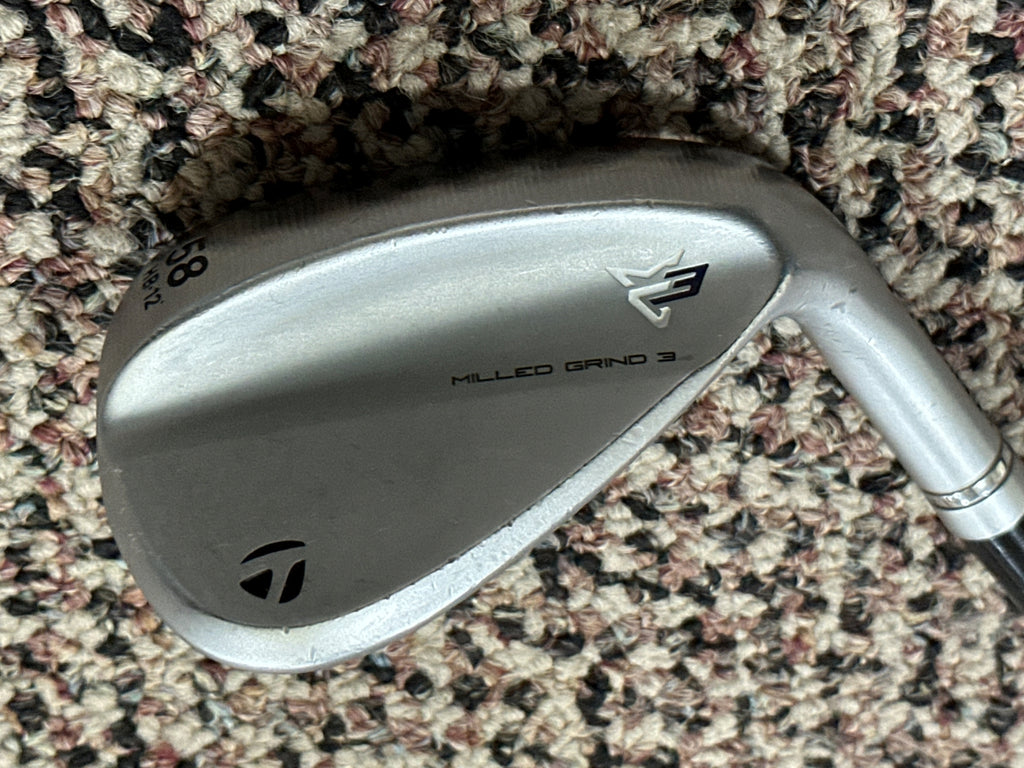 TaylorMade MG3 58HB•12 Lob Wedge DG Tour S200 S Flex Shaft Lamkin Crossline Grip