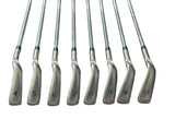 Ping G Yellow Dot Iron Set 4-UW AWT 2.0 S Flex Shafts Golf Pride CP2 Pro Grips