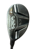 Adams LH Idea Tech V3 4 Iron Hybrid Bassara 60g R Flex Shaft Golf Pride MCC Grip
