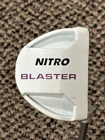 Nitro Blaster 34" Putter Nitro Light Weight Steel Shaft Nitro Tour Velvet Grip