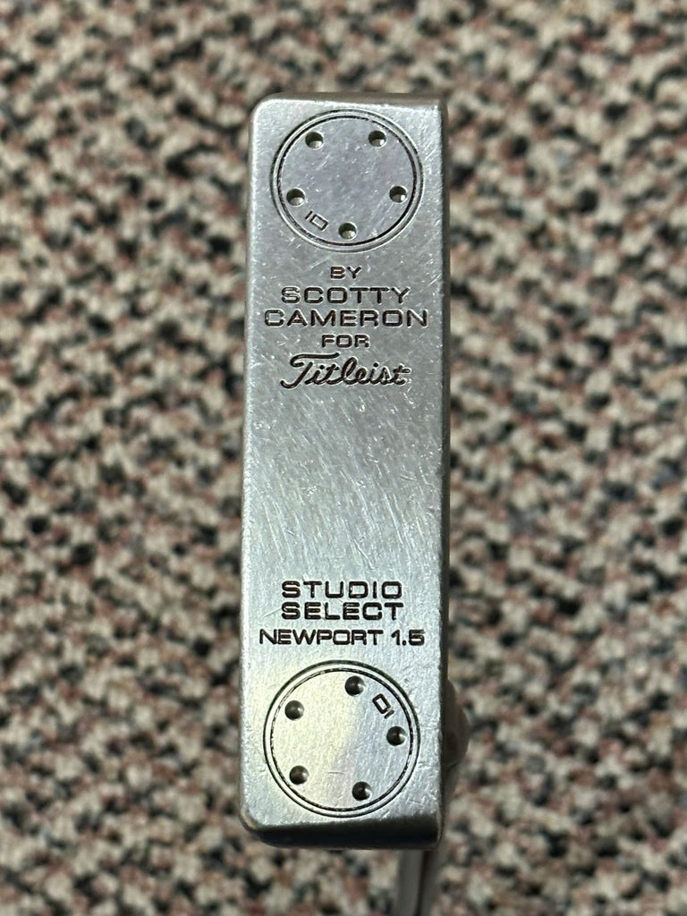 Scotty Cameron Studio Select Newport 1.5 Putter SC Steel Shaft Golf Pride Grip