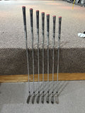 Titleist T300 Iron Set 5-AW AMT Red R300 R Flex Shafts Golf Pride MCC +4 Grips