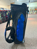 Stone Hill Stand Bag 7-Way Divider 6 Pockets Harness Handle Blue/Black