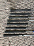 Mizuno MP-57 Cut Muscle Iron Set 3-PW Project X S Flex Shafts Tour Velvet Grips