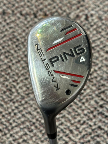 Ping LH Karsten 22° 4 Hybrid Ping KS-401 Regular Flex Shaft Ping Grip