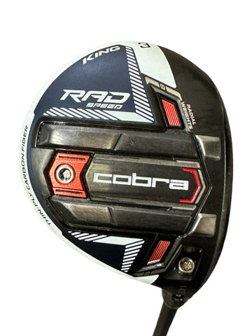 Cobra Rad Speed 14.5° 3 Wood Motore X F3 Regular Flex Shaft Cobra Connect Grip