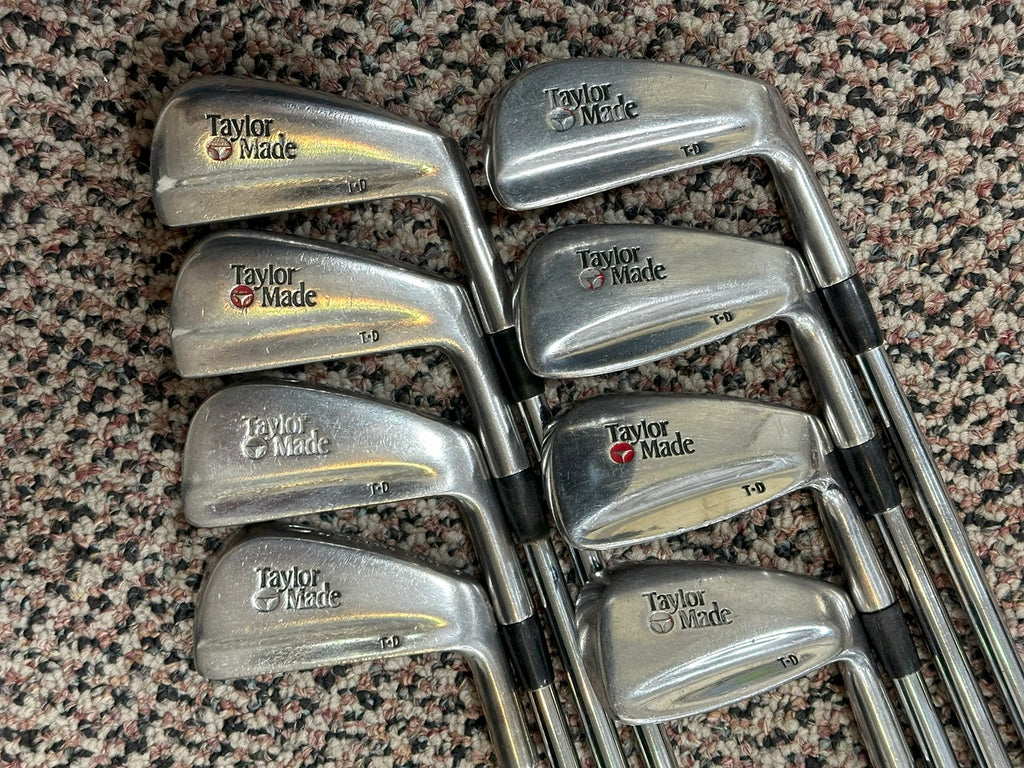 TaylorMade TD Iron Set 3PW Golf Plus R300 Regular Flex Shafts Avon/GP