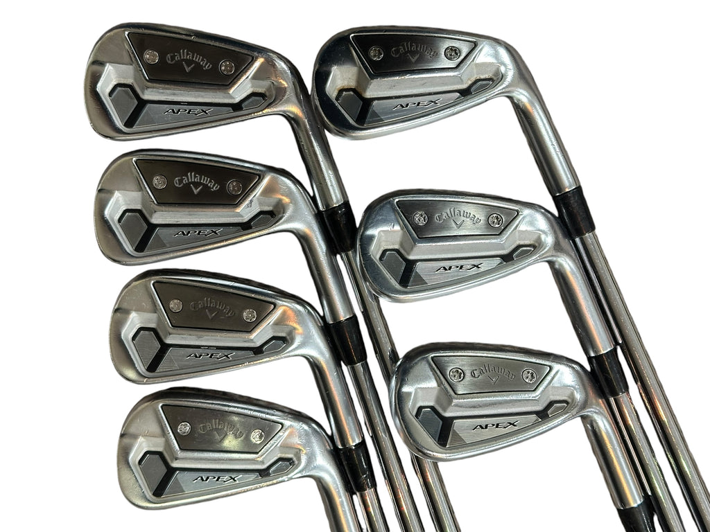 Callaway Apex TCB Forged Iron Set 4-PW N. S. Pro Modus 3 X Flex Shafts