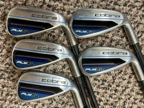 Cobra Fly XL Iron Set 6-PW Fly XL Regular Flex Shafts Cobra Grips