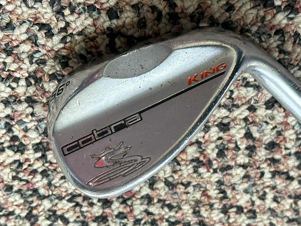 Cobra King 56° Sand Wedge True Temper Stiff Flex Shaft Golf Pride Mizuno Grip