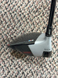 TaylorMade LH M4 10.5° Driver w/HC Atmos 5 Sr Flex Shaft Lamkin Crossline Grip